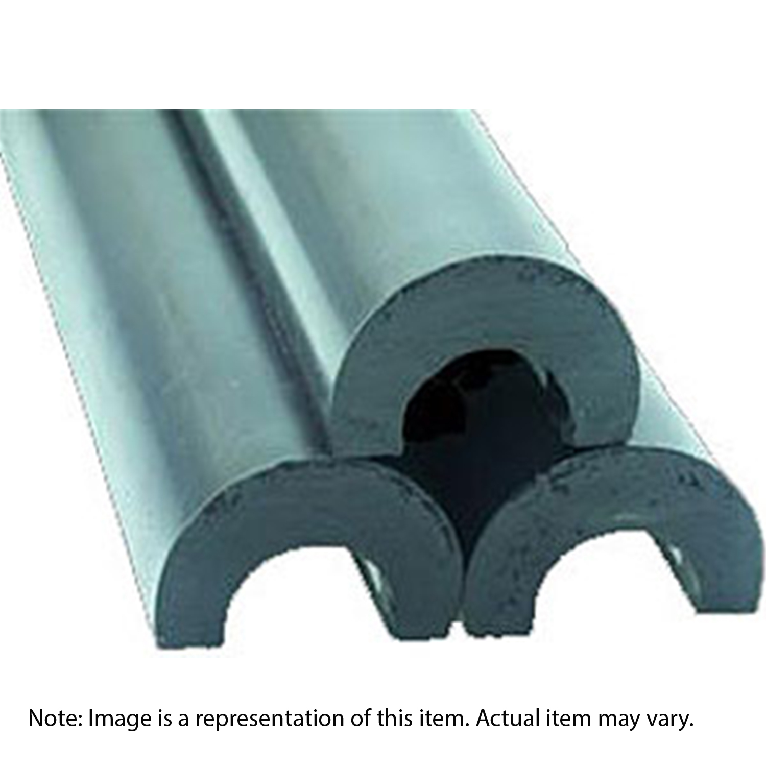 Roll Bar Padding, Black, Center Alignment, 36 in. Length, Each