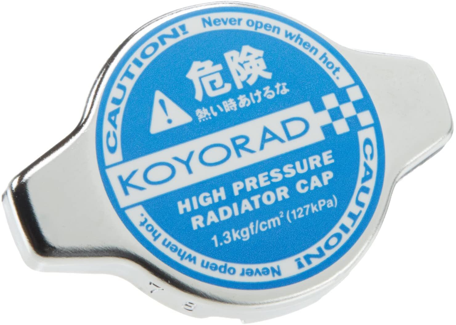 RADIATOR CAP KOYORADIATOR MICRO 19PSI 127KPA BLUE,RECOVERY - SIZING (EXTRA SMALL = MICRO)