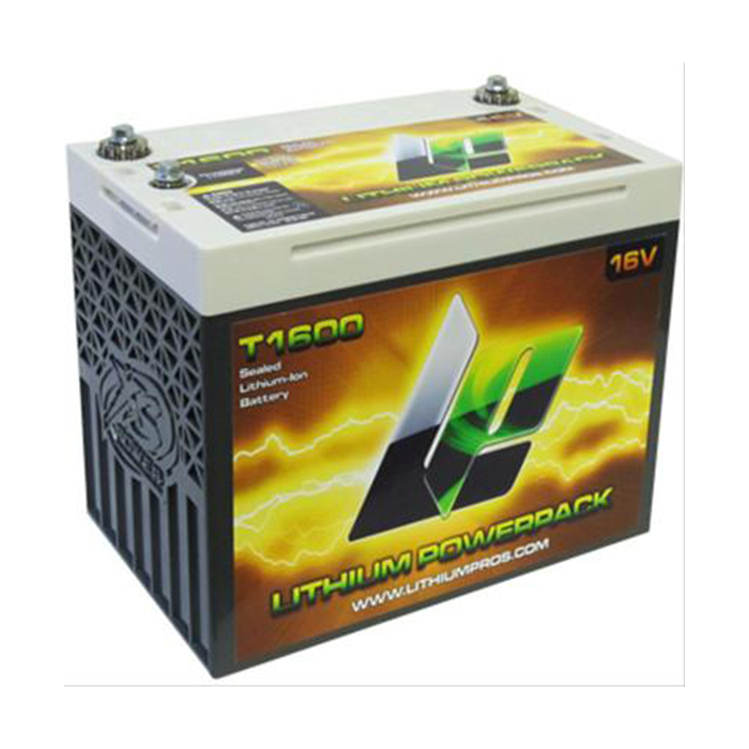 Battery Racing,16V Lithium,Li-ion Powerpack, 16V/46 RC, Three post