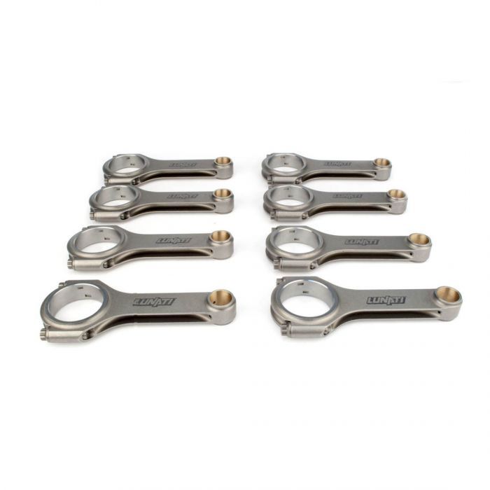 Connecting Rod Forged 4340 Steel Chevrolet Small-Block H-Beam 6.125 in. Length Rod Set