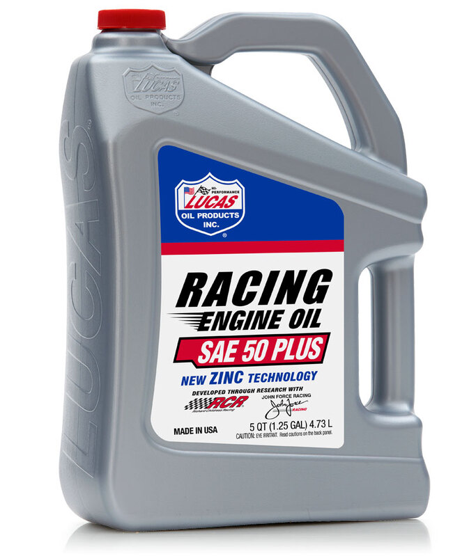SAE 50 Plus Racing Motor Oil, 18.9L, each
