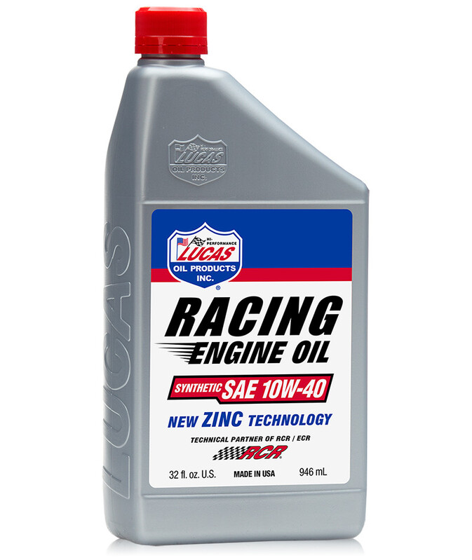 Synthetic SAE 10W-40 Racing Motor Oil, 18.9L, each