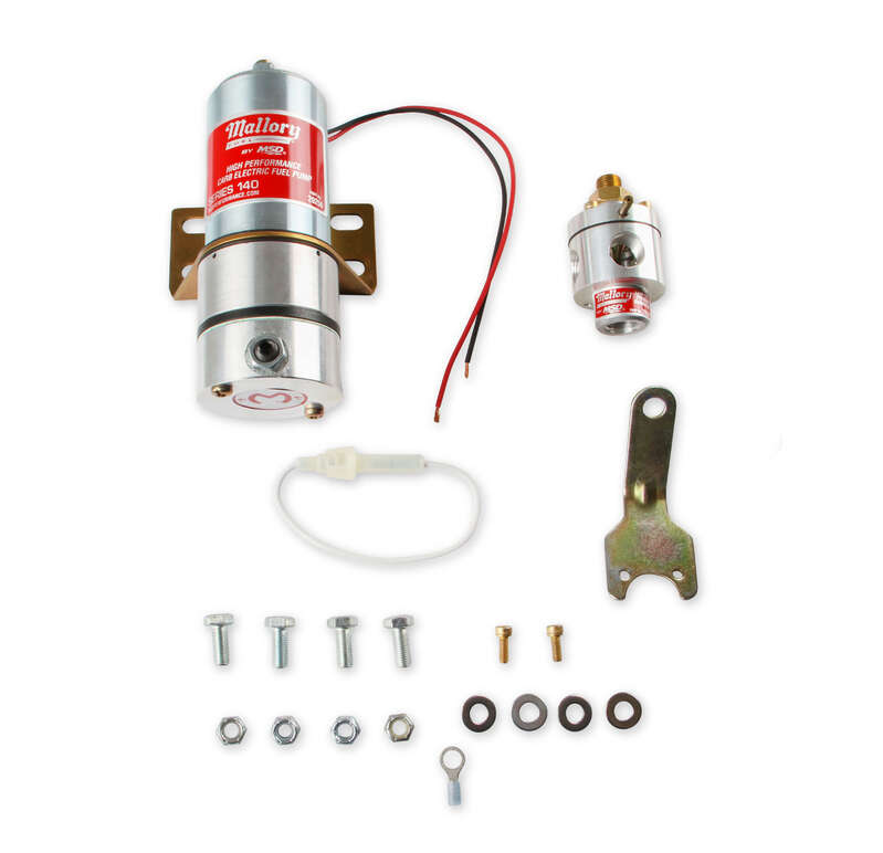 Fuel Pump, Electric, Pro Comp 140 Series, External, Regulator Included