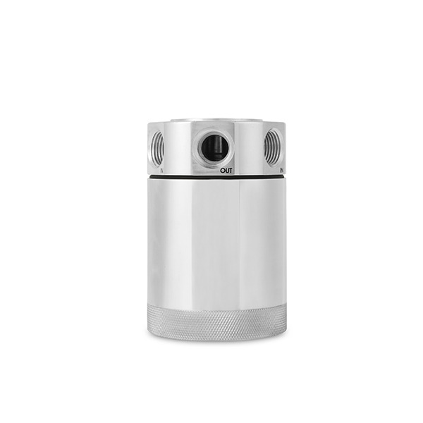 Compact Baffled Oil Catch Can 3-Port