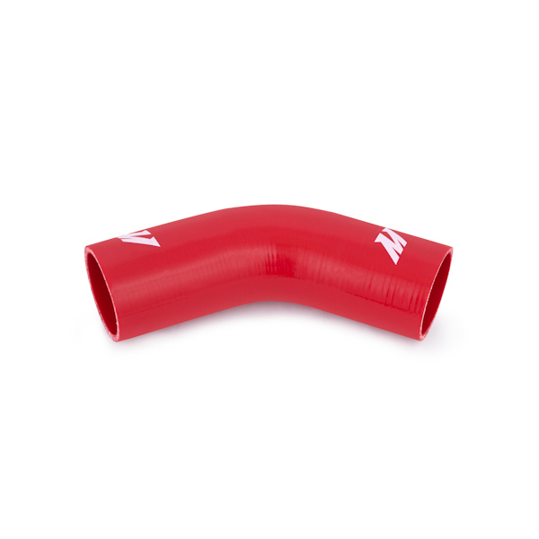 45 Degree Coupler, 2.5", Silicone, Heat Resistant, Red, Each