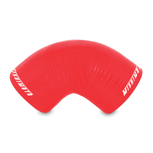 90 Degree Coupler, 3.0", Silicone, Heat Resistant, Red, Each