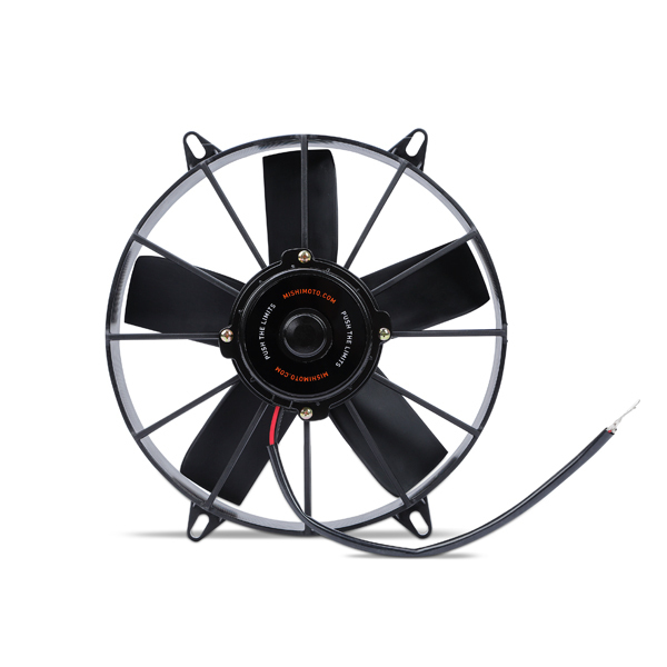 Fan Race Line Electric Single Puller 1850 cfm 5 Blades Plastic Black 12 in. Diameter Each