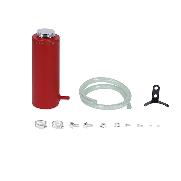 Aluminium Coolant Reservoir Tank, Wrinkle Red