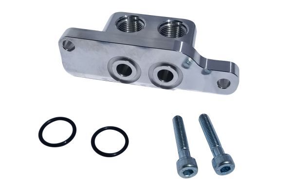 Oil Filter Adapter, GM LS, 90 Deg Remote, Each