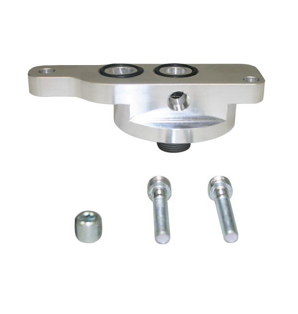 Oil Filter Adapter GM LS Spin On, Inbound Rail, Each