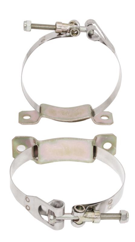 Oil Accumulator Mounting Brackets, Aluminium, Gold Zinc, Kit