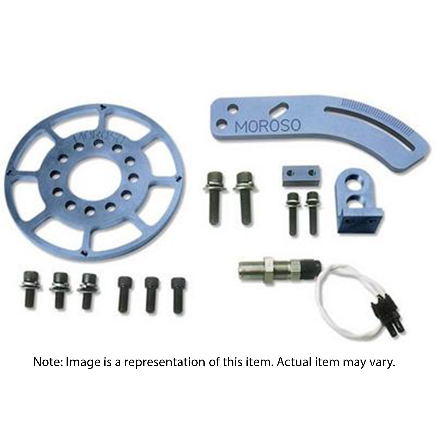 Crank Trigger Chevrolet Big Block Billet Aluminium Blue Anodized Kit