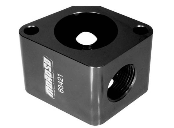 FILLER NECK, BILLET,CHEVY ADPT