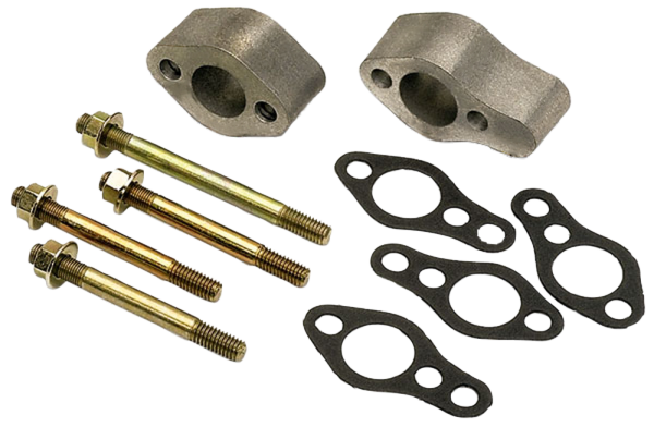Spacer Kit, Water Pump, Aluminium, Natural, Chevrolet, Big Block, Kit