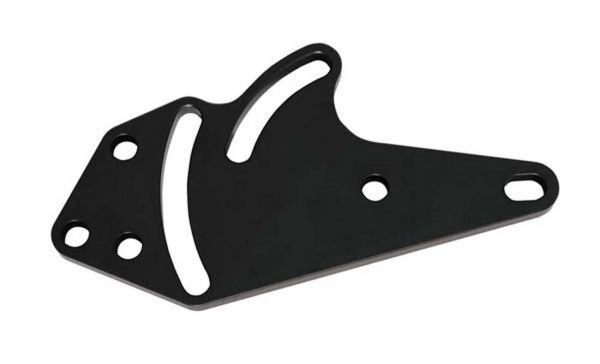 Mounting Bracket, Vacuum Pump, Billet Aluminium, Black Anodized, Cylinder Head Mount, Ford, Each