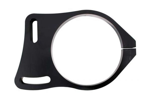 Mounting Bracket, Vacuum Pump, Billet Aluminium, Black Anodized, SBC or BBC, Driver or Passenger Cylinder, Each
