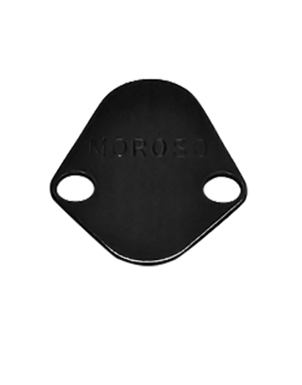 Fuel Pump Block-Off Plate, Aluminium, Black, Chevrolet, Chrysler, Ford, Dodge, Plymouth, Each
