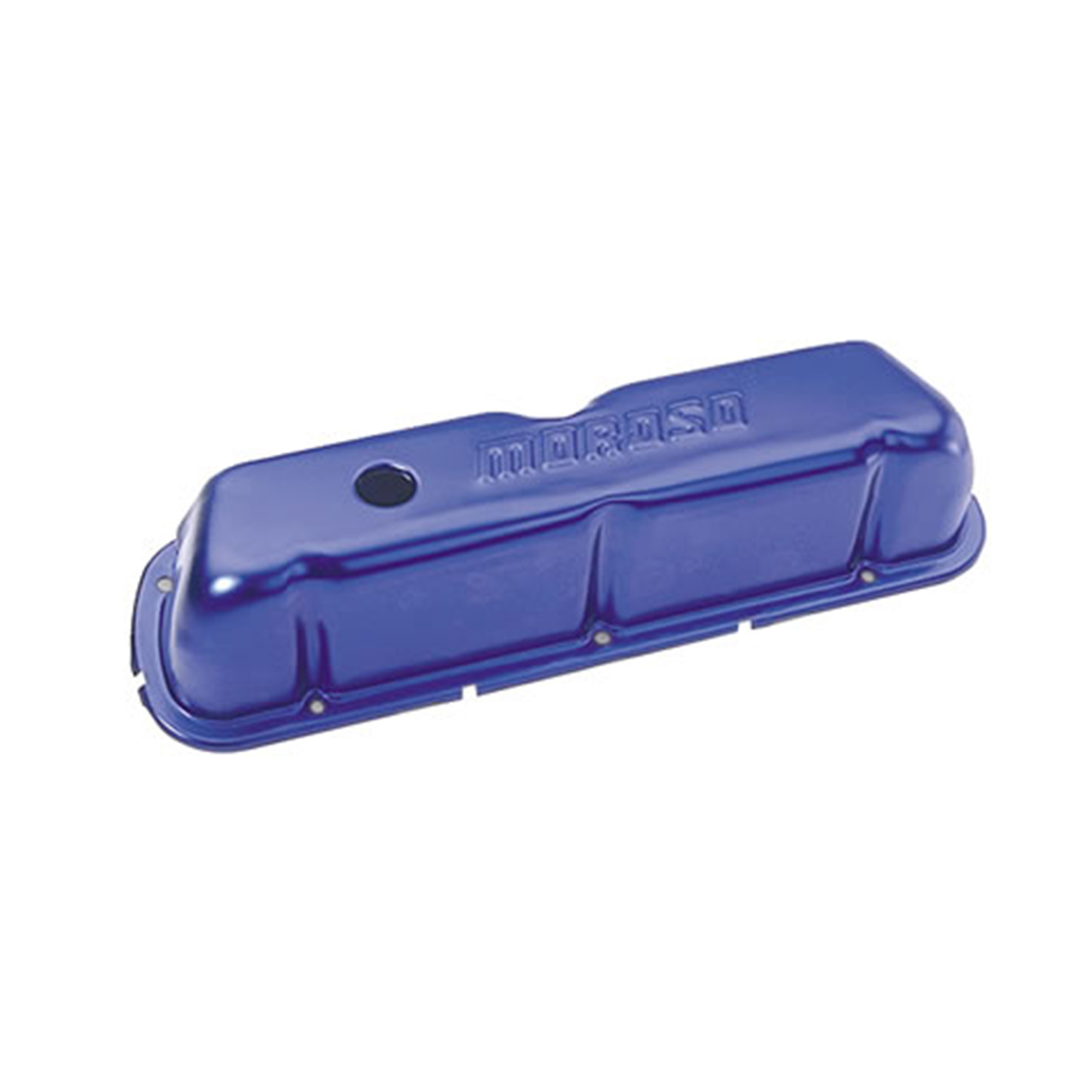 Valve Covers Tall Stamped Aluminium Blue Moroso Logo Ford Small Block Pair