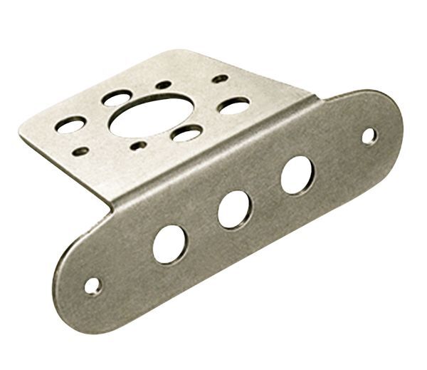 Quick Fasteners, Weld Plate, Mounting Brackets, Steel, 90 Degree, Set of 10