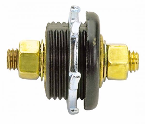 Bulkhead Connector, Plastic, Each