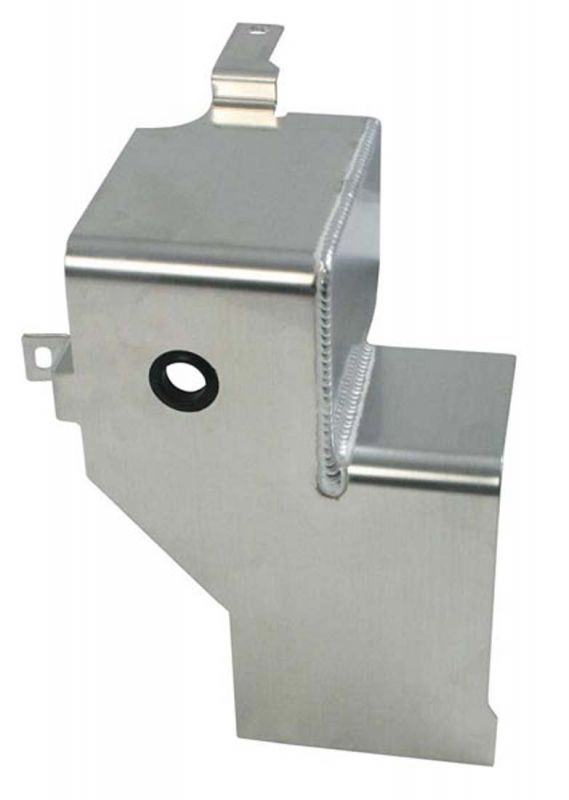 Coil Shield Cover, Aluminium, Natural.