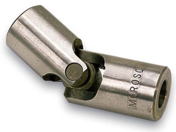 Steering Universal Joint, Standard, Steel, Natural, 5/8 in. Smooth Bore, 5/8 in. Smooth Bore, Each