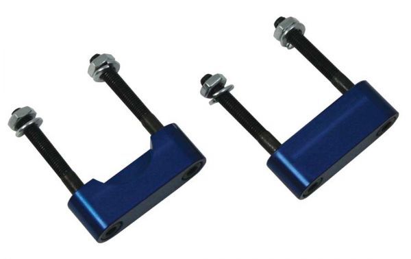U-Joint Girdles Aluminium Dark Blue Anodized Dana 60/Chrysler 8.75 in. Set
