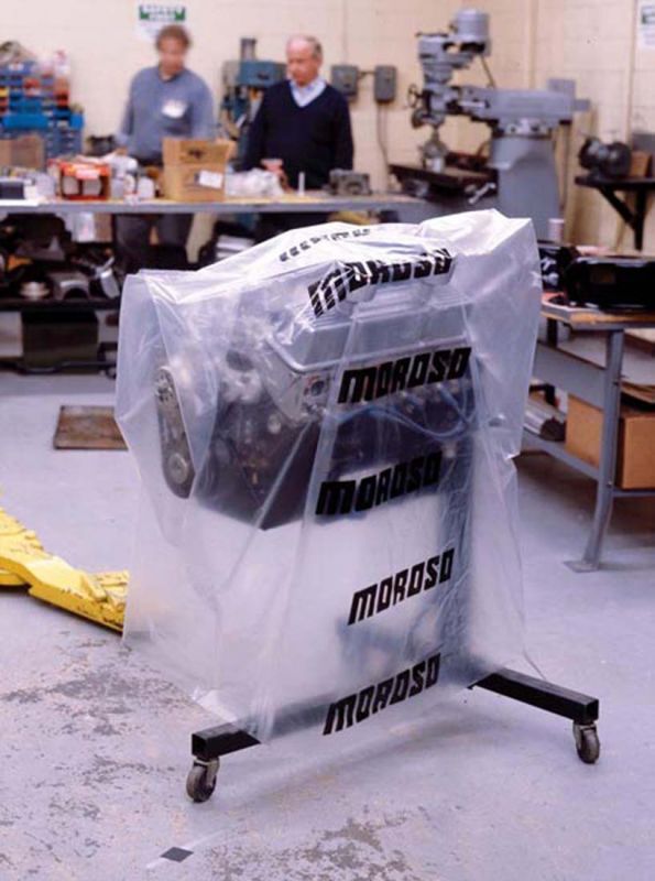 Engine Storage Bag, 4 Mil Thick Plastic, Each