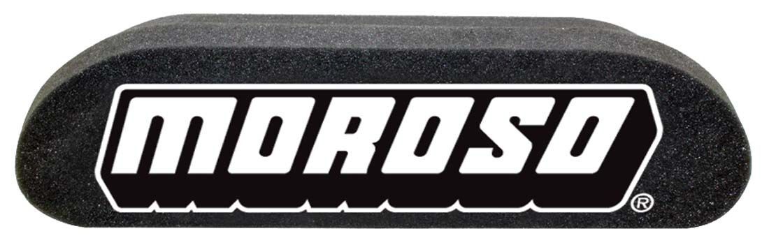 Hood Scoop Plug Black Moroso Logo Trim to Fit 3.5 in. x 14.25 in. Each