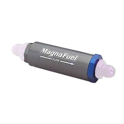 Fuel Filter, Gasoline, Alcohol, Aluminum Housing, 25 Microns, -8 AN Inlet/Outlet, Each