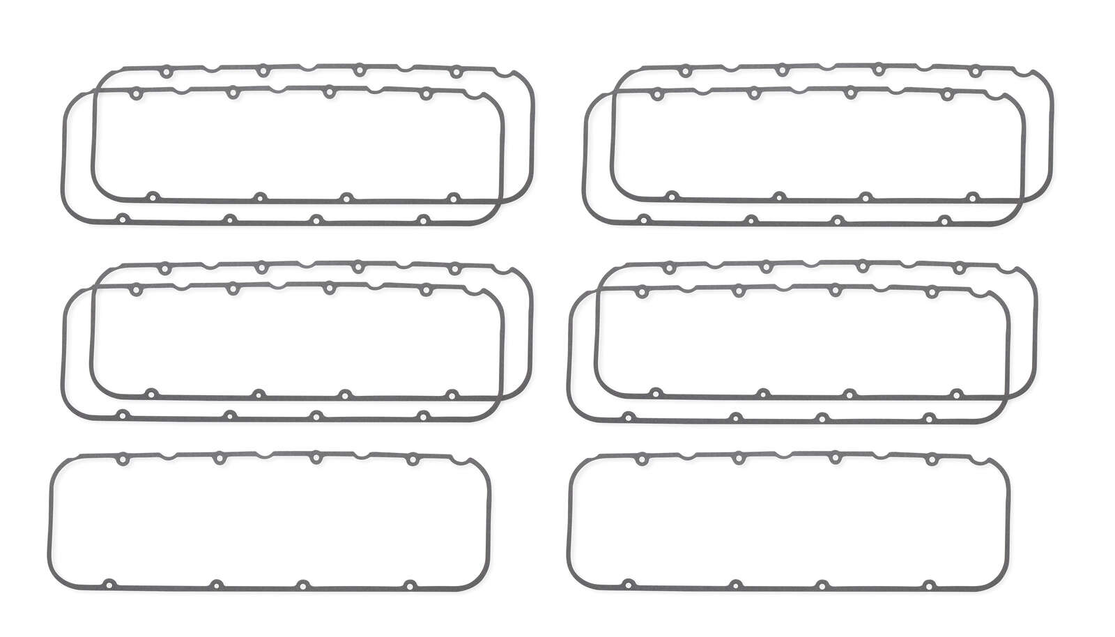 ULTRA-SEAL III VALVE COVER GASKETS - MASTER PACK (10 PIECES) Fits 396-502 Chevrolet Big Block Mark IV - Dart Big Chief Heads