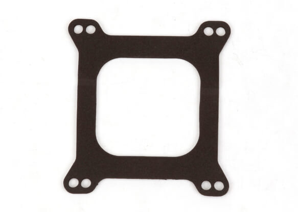 Carburetor Gasket, Base, Holley, Demon, 4-Barrel, Open Center, Square Flange, Each