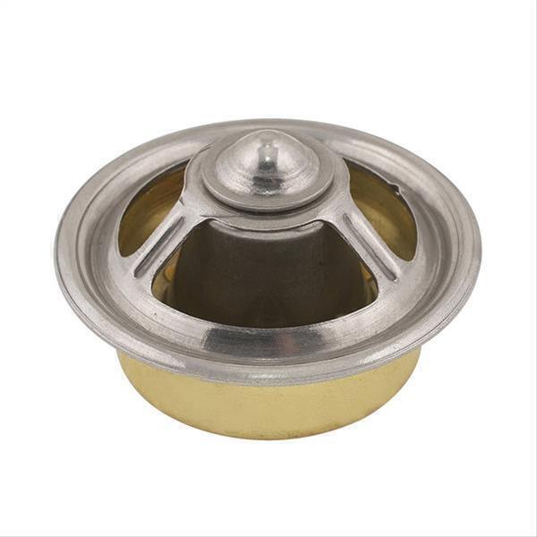 Thermostat, 160 Degree, High-Flow, Copper/Brass, Each