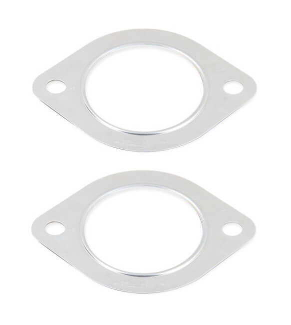 Collector Gaskets, Exhaust Header, Multi-Layered Steel, 3 Holes, 2.50 in. Diameter, 0.78 in. Thick, Pair