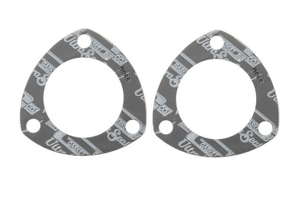 Collector Gaskets, Ultra-Seal, 0.062 in. Thick, 3-Hole, 2.5 in. Diameter, Pair