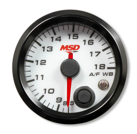 Air Fuel Gauge, 2-1/16" Standalone Wideband Air/Fuel Gauge, White Face