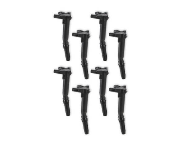 MSD Ignition Coils, Blaster OEM Replacement, Driver and Passenger Side, Black, For Ford, 6.2L, Set of 8