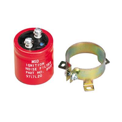 Noise Capacitor Red Plastic Each