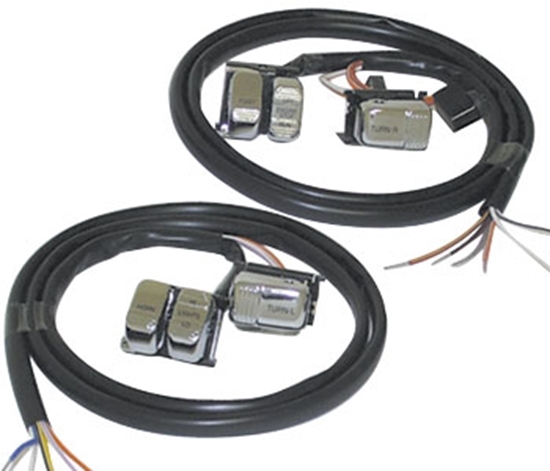 HANDLEBAR SWITCH WIRING KIT CP BT SPT 96/06 STD DUTY SWITCHES W/70'COVERED WIRES & MTG HRDW