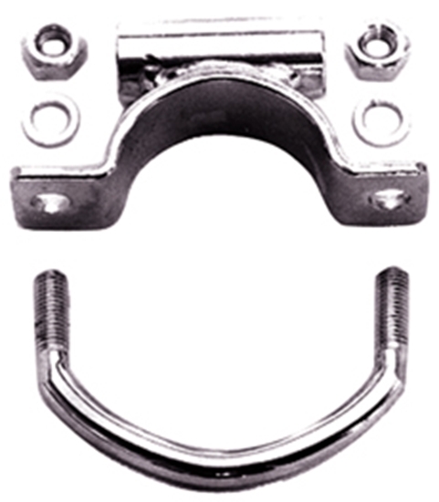 SEAT MOUNT,SOLO NOSE BRKT FITS TO SEAT NOSE MT #27900 CHROME PLATED STEEL