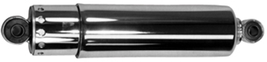 SHOCK ABSORBERS,STK STYLE 11' W/CVRS BT 4 SPD 73/86 (EX ST) CHROMED RPLS HD 54509-73A