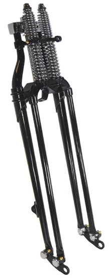 ANTIQUE SPRINGER 22' BLK BIG TWIN CUSTOM APPLICATION BLACK FINISH