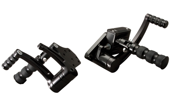 BILLET FORWARD CONTROLS, GMA BT 4 SPD 58/86,SOFTAIL 86/99 BLACK FINISH, GMA-FC-100-B