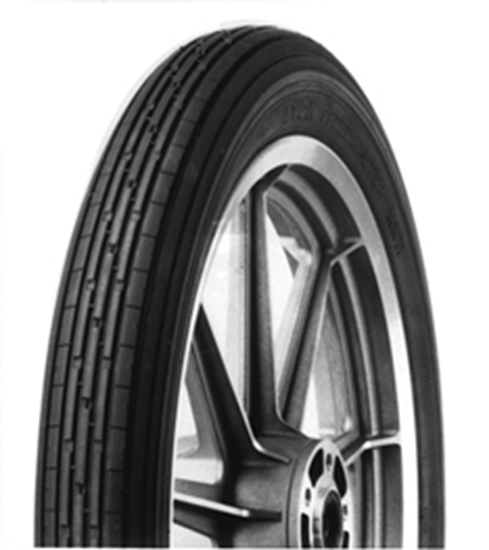 TIRE,FR SPDMASTER RIB 3.00S21 AVON .1659401....TUBE TIRE W/SIPED & INTERRUPTED RIBS