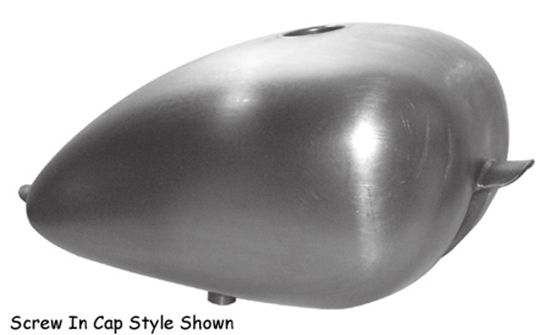 Custom Gas Tank Universal Mount, Middle Tunnel Screw Type Cap