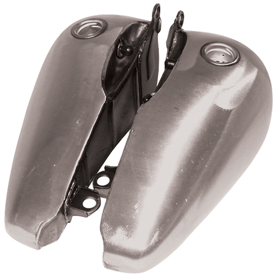 Fatbob Gas Tank Flatside 5Gal Softail 84/99, FXWG 85/86 Use 82/L* Screw In Gas Cap