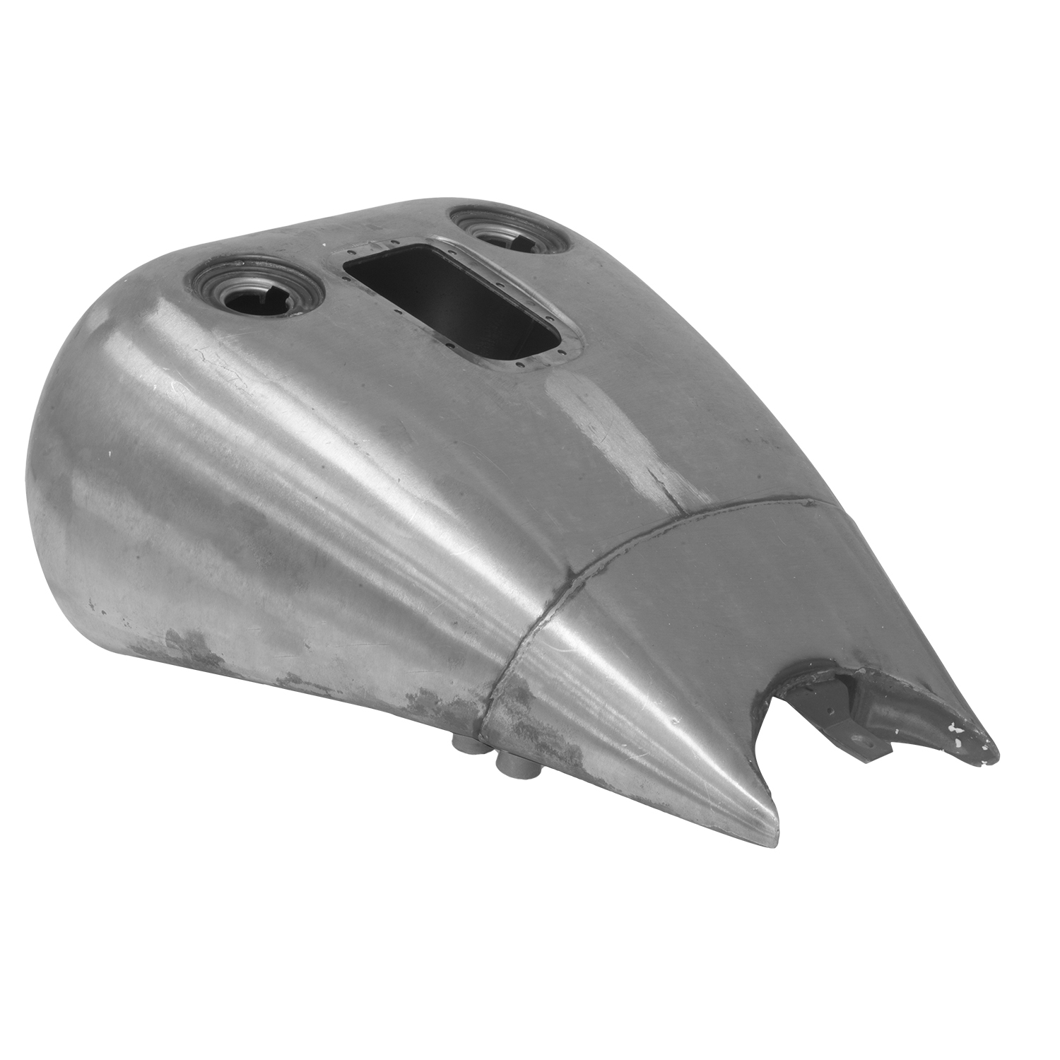 GAS TANK 2 STRETCH W/FLUSH MNT CAPS'