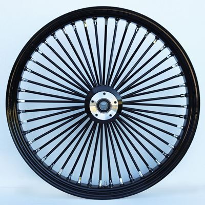 Wheel for Harley KING SPOKE BK/BK, 21X3.5;SD, Front