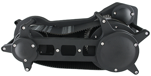 Belt Drive Kit suit Harley, 3' DRAG, STYLE CAST, BLACK