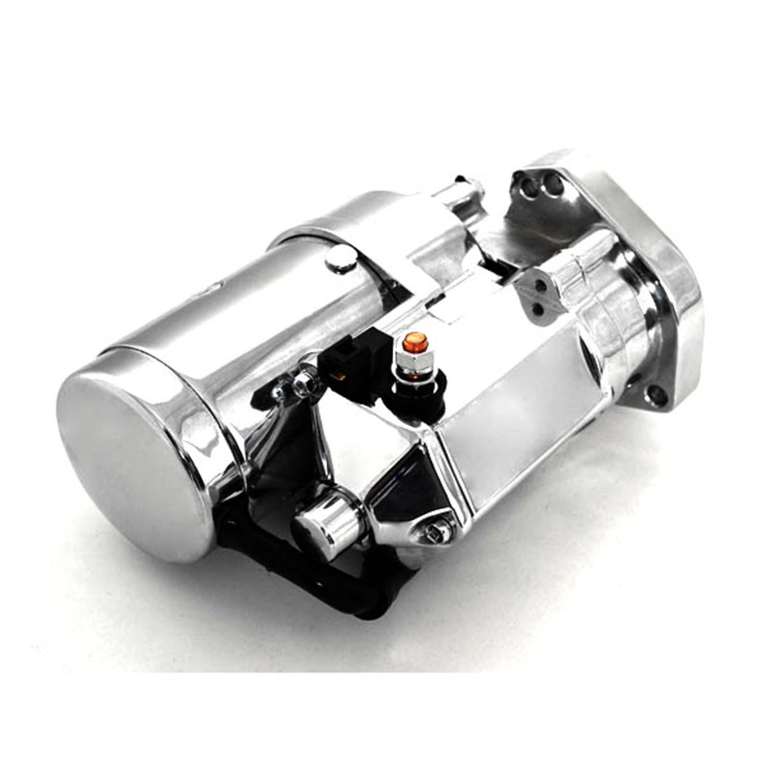 THUNDERFIRE 2 KW Starter Motor suit HD 1989 TO 2006 Top Post Chrome